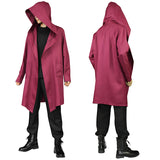Men Tunic Hooded Robe Cloak Knight Fancy Cool Cosplay Costume Halloween Costume Tunic Hoodies Robe Cosplay Capes