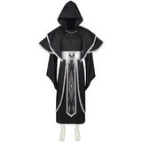 Men Wizard Sorcerer Medieval Warlock Halloween Costume Priest Robe Cosplay