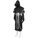 Men Wizard Sorcerer Medieval Warlock Halloween Costume Priest Robe Cosplay