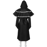 Men Wizard Sorcerer Medieval Warlock Halloween Costume Priest Robe Cosplay