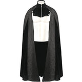 Men's Medieval Renaissance Cloak Victorian Steampunk Gothic Cape Costume
