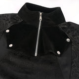 Men's Medieval Renaissance Cloak Victorian Steampunk Gothic Cape Costume