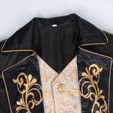 Men's Steampunk Vintage Tailcoat Jacket Gothic Victorian Frock Uniform