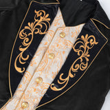 Men's Steampunk Vintage Tailcoat Jacket Gothic Victorian Frock Uniform