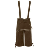 Mens German Oktoberfest Costume Trousers Bavarian Costume Pants Oktoberfest Outfit