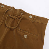 Mens German Oktoberfest Costume Trousers Bavarian Costume Pants Oktoberfest Outfit
