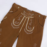 Mens German Oktoberfest Costume Trousers Bavarian Costume Pants Oktoberfest Outfit