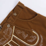 Mens German Oktoberfest Costume Trousers Bavarian Costume Pants Oktoberfest Outfit