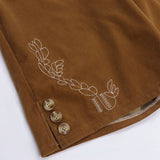 Mens German Oktoberfest Costume Trousers Bavarian Costume Pants Oktoberfest Outfit