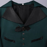 Mens Gothic Steampunk Jacket Medieval Victorian Renaissance Tailcoat Vampire Halloween Costume Vintage Collar Coat