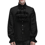 Mens Pirate Vampire Shirt Renaissance Victorian Medieval Gothic Shirt