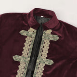 Mens Steampunk Jacket Gothic Victorian Renaissance Frock Halloween Outfits Coat