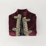 Mens Steampunk Jacket Gothic Victorian Renaissance Frock Halloween Outfits Coat