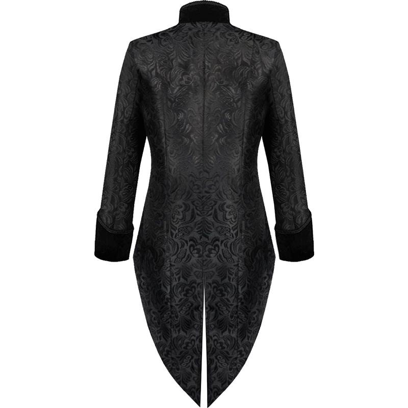 Mens Steampunk Victorian Jacket Gothic Costume Vintage Tuxedo Pirate Tailcoat Coats