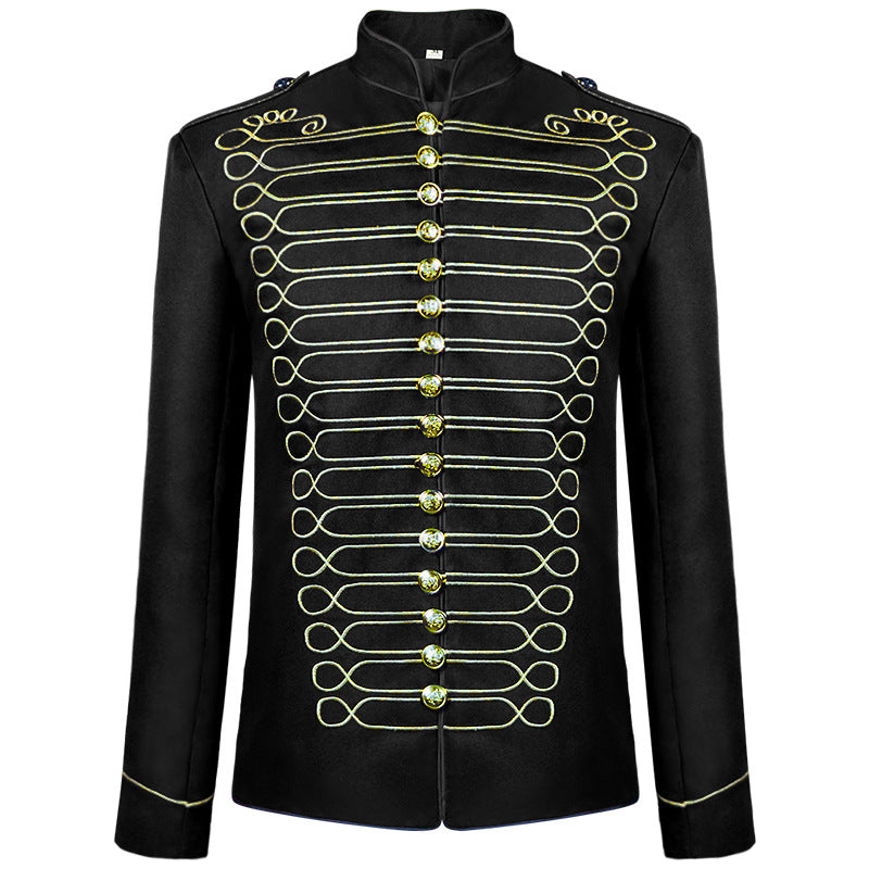 Napoleon Military Drummer Parade Jacket Steampunk Military Jacket