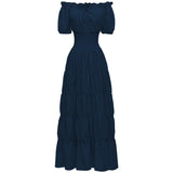 Renaissance Costume Women Medieval Chemise Dress Peasant Tops Irish Under Dress