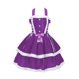 Women Mrs Claus Christmas Santa Costume Dress Adult 2PCS Red Cosplay Outfit Xmas Party