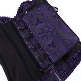 Women's Corset Bustier Top Sexy Lingerie Sets Black Red Overbust