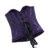 Women's Corset Bustier Top Sexy Lingerie Sets Black Red Overbust