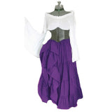 Off Shoulder Medieval Renaissance Corset A-line Renaissance Costumes Dress
