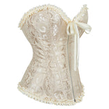 Women's Corset Bustier Top Sexy Lingerie Sets Black Red Overbust