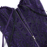 Women's Corset Bustier Top Sexy Lingerie Sets Black Red Overbust