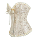 Women's Corset Bustier Top Sexy Lingerie Sets Black Red Overbust