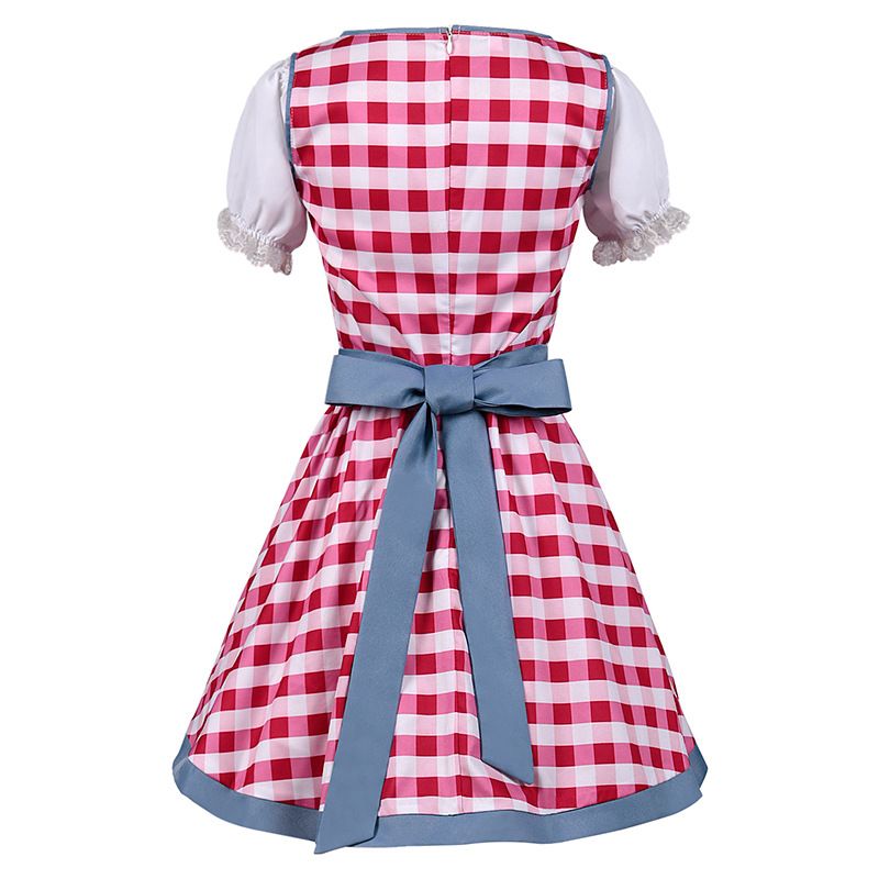 oktoberfest dress women Classic Green Dirndl with White Embroidered Apron who are all big fans of Oktoberfest Oktoberfest Dress Women's German Dirndl