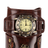 PU Leather Arm Guard Medieval Vambrace Steampunk Knight Retro Gauntlet Wristband