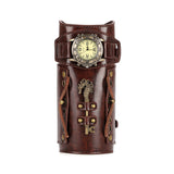 PU Leather Arm Guard Medieval Vambrace Steampunk Knight Retro Gauntlet Wristband