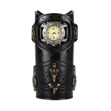 PU Leather Arm Guard Medieval Vambrace Steampunk Knight Retro Gauntlet Wristband