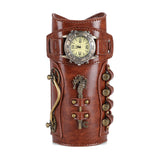 PU Leather Arm Guard Medieval Vambrace Steampunk Knight Retro Gauntlet Wristband