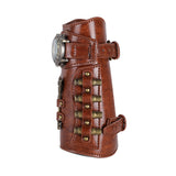 PU Leather Arm Guard Medieval Vambrace Steampunk Knight Retro Gauntlet Wristband