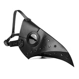 Plague Doctor Bird Mask Faux PU Leather Cosplay Retro Steampunk Long Nose Bird Beak