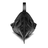 Plague Doctor Mask PU Leather Long Nose Bird Halloween Costume Mask