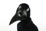 Plague Doctor Mask PU Leather Long Nose Bird Halloween Costume Mask