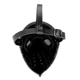 Plague Doctor Mask PU Leather Long Nose Bird Halloween Costume Mask