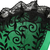 Plus Size Corsets for Women Floral Overbust Corset Top Bustier