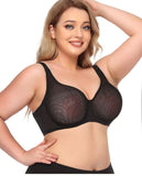 Plus Size Sexy Lace Bras Underwire Bra Bralette Underwear Delicate Embroidery Brassiere