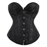 Premium Classic Fashion Tapestry Brocade Bodice Overbust Corset