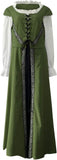 Renaissance Costumes for Women Medieval Renaissance Faire Dress Queen Princess Vintage Halloween Costumes