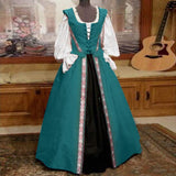 Renaissance Costumes for Women Medieval Renaissance Faire Dress Queen Princess Vintage Halloween Costumes