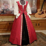 Renaissance Costumes for Women Medieval Renaissance Faire Dress Queen Princess Vintage Halloween Costumes