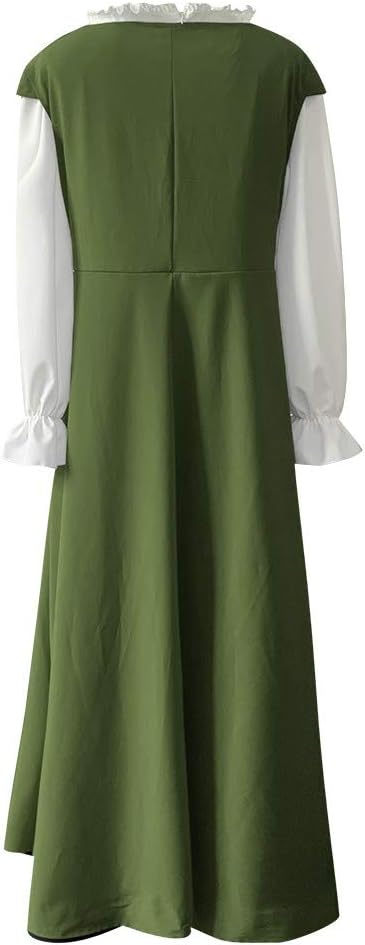 Renaissance Costumes for Women Medieval Renaissance Faire Dress Queen Princess Vintage Halloween Costumes
