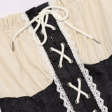 Renaissance Faire Costume Women Pirate Dress Off Shoulder High Low Victorian Steampunk Dress