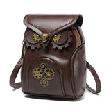 Renaissance Small Owl Messenger Satchel Bag Medieval Steampunk Goth Pirate Coin Pouch Ren Faire Bag