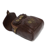 Renaissance Small Owl Messenger Satchel Bag Medieval Steampunk Goth Pirate Coin Pouch Ren Faire Bag
