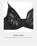 Sexy Bralette Underwear Push Up Plus Size Bra Black Lace Bra Brassiere