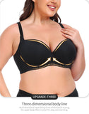 Sexy Women's Maximum Cleavage Underwire Push Up Plus Size Bra