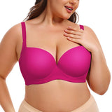 Sexy Women's Maximum Cleavage Underwire Push Up Plus Size Bra